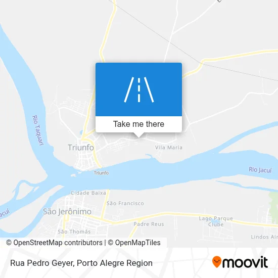 Rua Pedro Geyer map