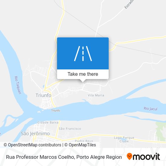 Rua Professor Marcos Coelho map