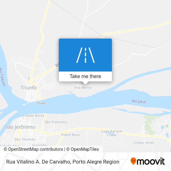 Rua Vitalino A. De Carvalho map
