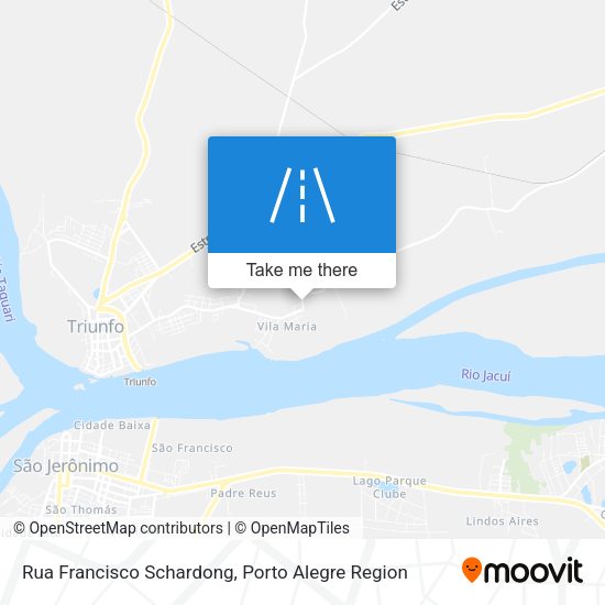 Rua Francisco Schardong map