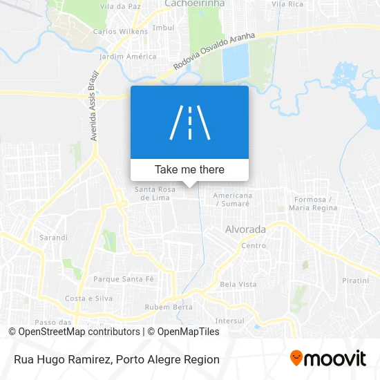 Rua Hugo Ramirez map
