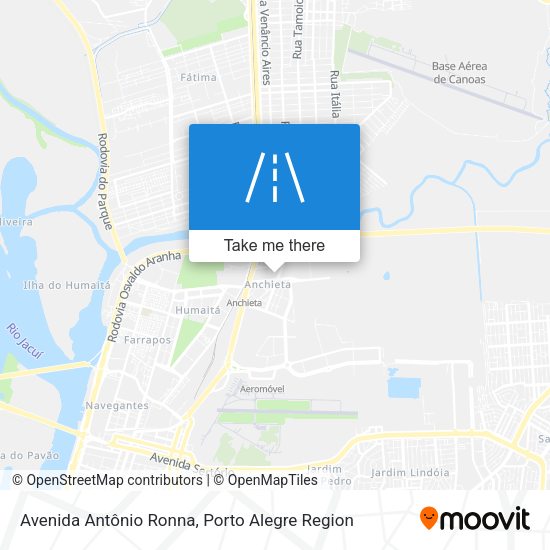 Avenida Antônio Ronna map