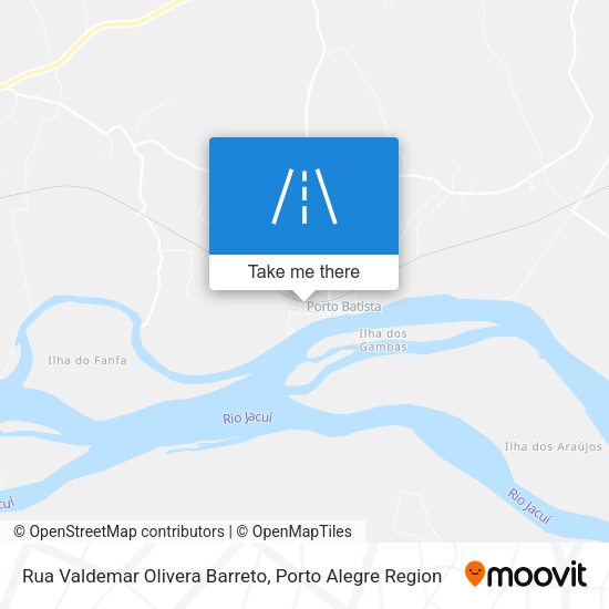 Rua Valdemar Olivera Barreto map