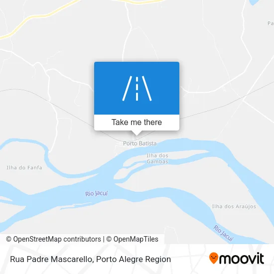 Rua Padre Mascarello map