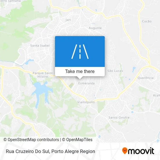 Rua Cruzeiro Do Sul map