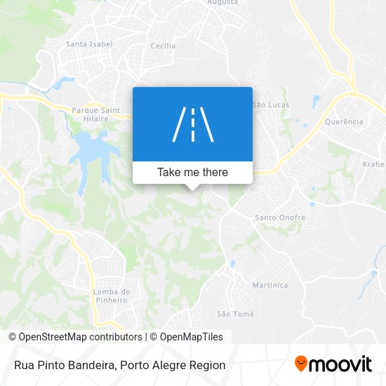 Rua Pinto Bandeira map