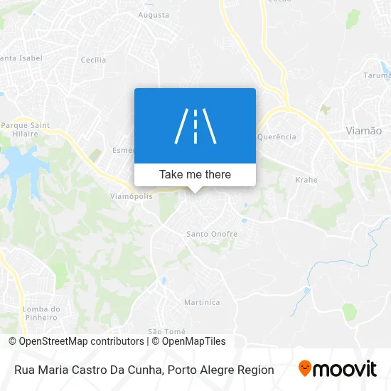 Rua Maria Castro Da Cunha map