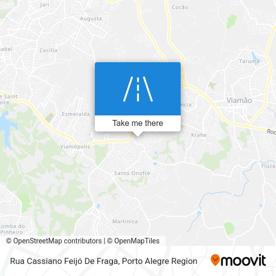 Rua Cassiano Feijó De Fraga map