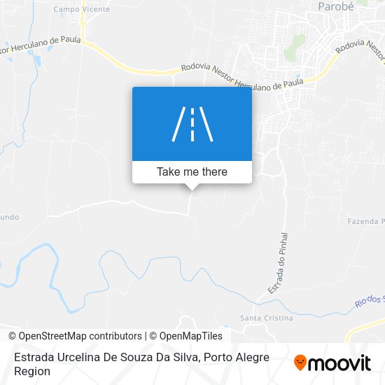 Estrada Urcelina De Souza Da Silva map