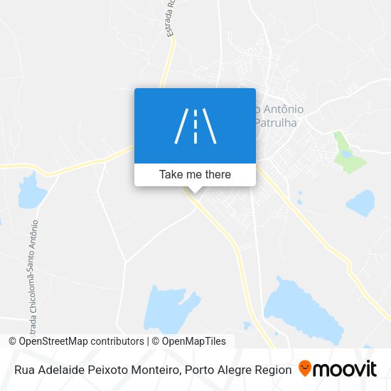 Rua Adelaide Peixoto Monteiro map