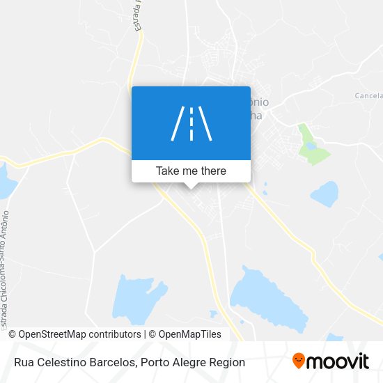Rua Celestino Barcelos map