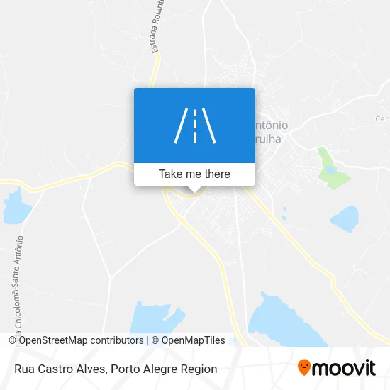 Rua Castro Alves map