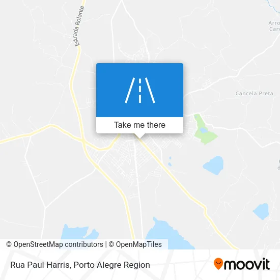 Rua Paul Harris map