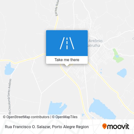 Rua Francisco O. Salazar map