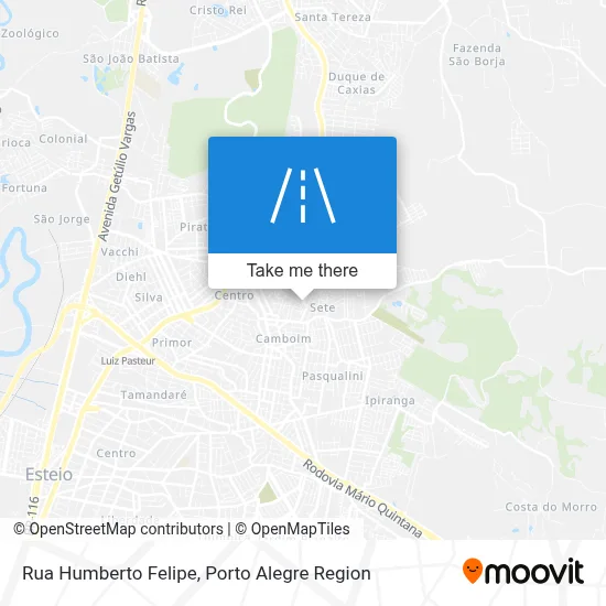 Rua Humberto Felipe map
