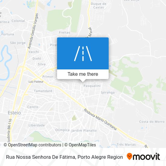 Rua Nossa Senhora De Fátima map
