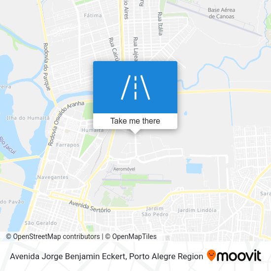 Avenida Jorge Benjamin Eckert map