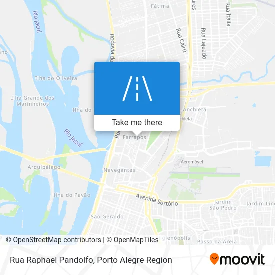 Rua Raphael Pandolfo map