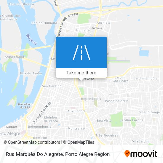 Rua Marquês Do Alegrete map