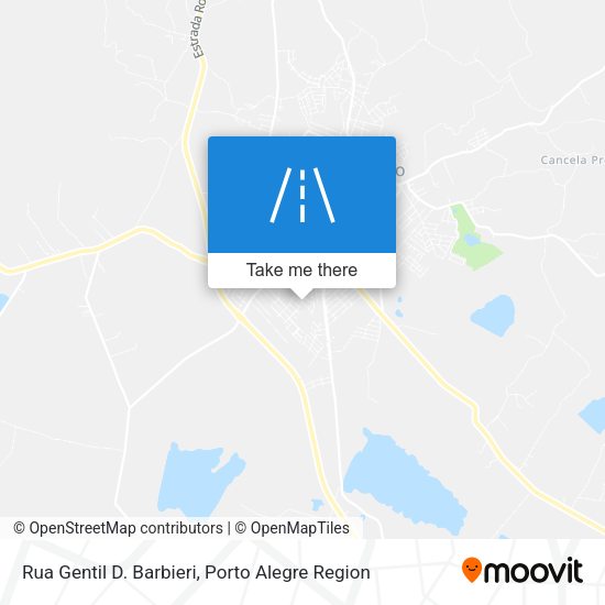 Rua Gentil D. Barbieri map