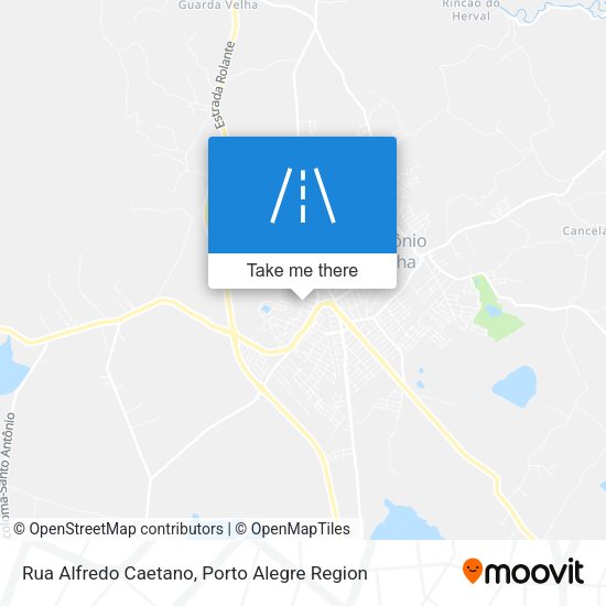 Rua Alfredo Caetano map