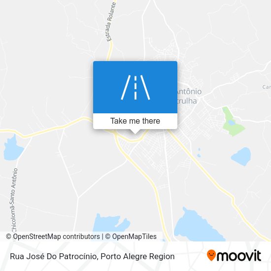 Rua José Do Patrocínio map