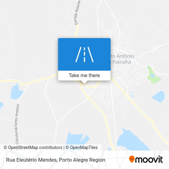 Rua Eleutério Mendes map
