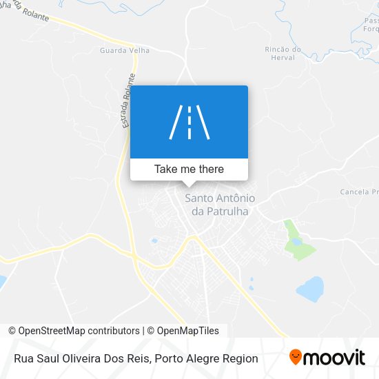 Rua Saul Oliveira Dos Reis map