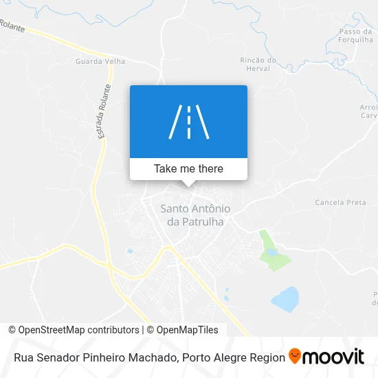 Rua Senador Pinheiro Machado map