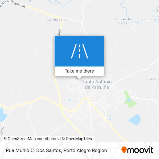 Rua Murilo C. Dos Santos map
