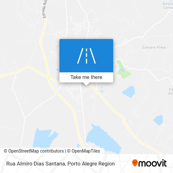 Rua Almiro Dias Santana map