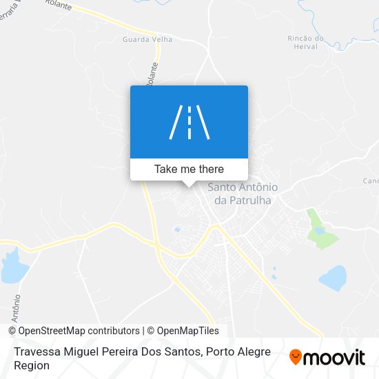 Travessa Miguel Pereira Dos Santos map