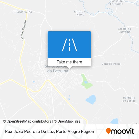 Rua João Pedroso Da Luz map