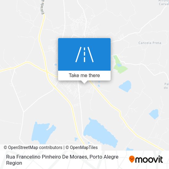 Rua Francelino Pinheiro De Moraes map