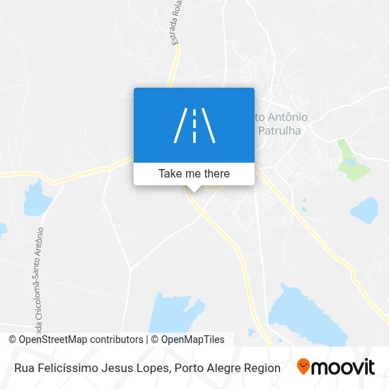 Rua Felicíssimo Jesus Lopes map