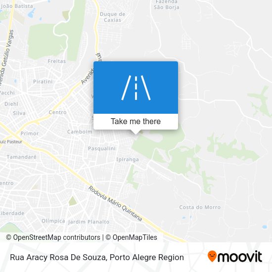 Rua Aracy Rosa De Souza map