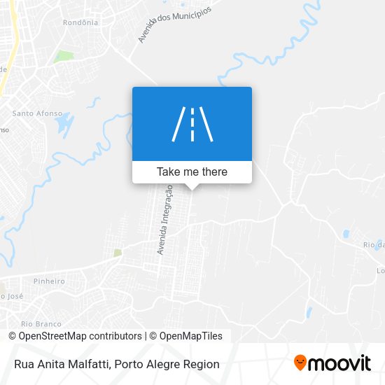 Rua Anita Malfatti map
