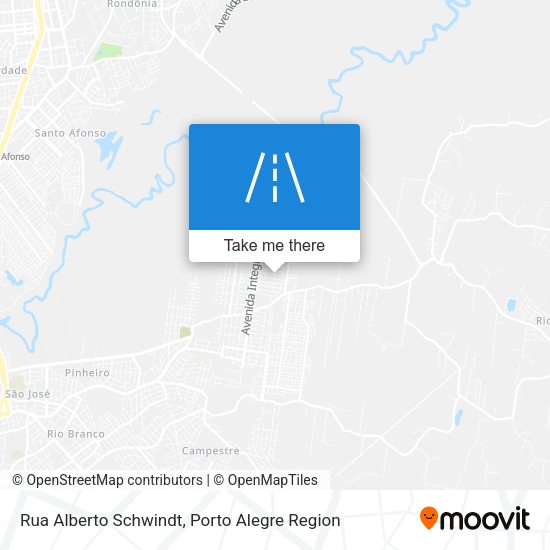 Rua Alberto Schwindt map