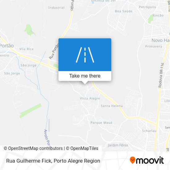Rua Guilherme Fick map