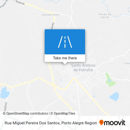 Rua Miguel Pereira Dos Santos map