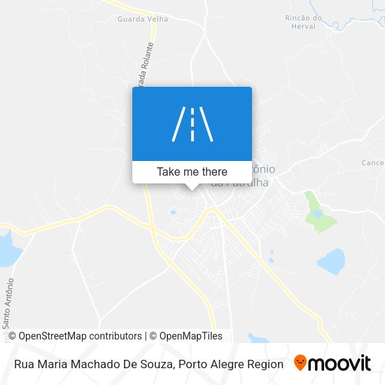 Rua Maria Machado De Souza map