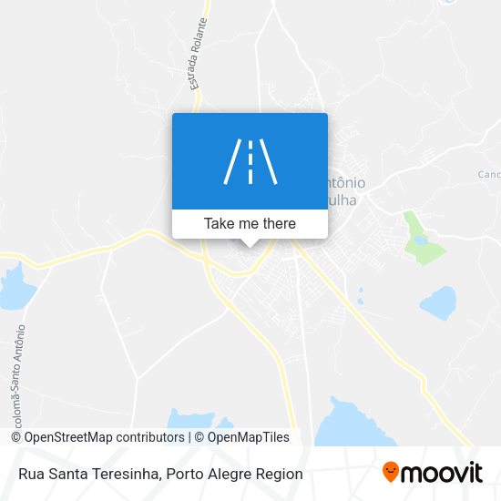 Rua Santa Teresinha map