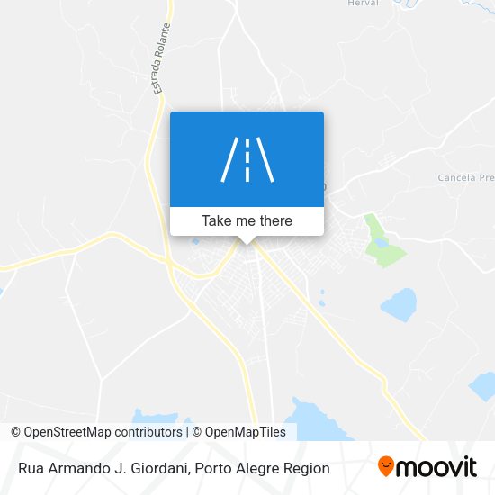 Rua Armando J. Giordani map