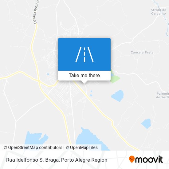 Rua Idelfonso S. Braga map