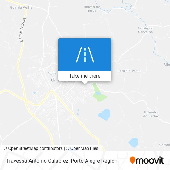 Travessa Antônio Calabrez map