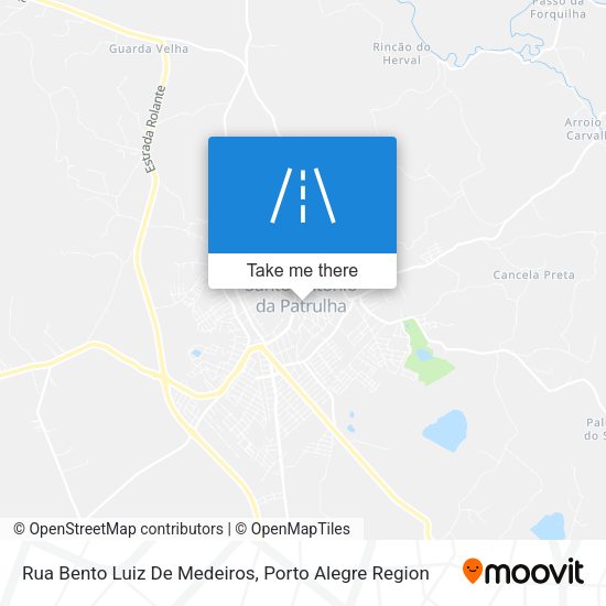 Rua Bento Luiz De Medeiros map