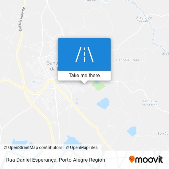 Rua Daniel Esperança map