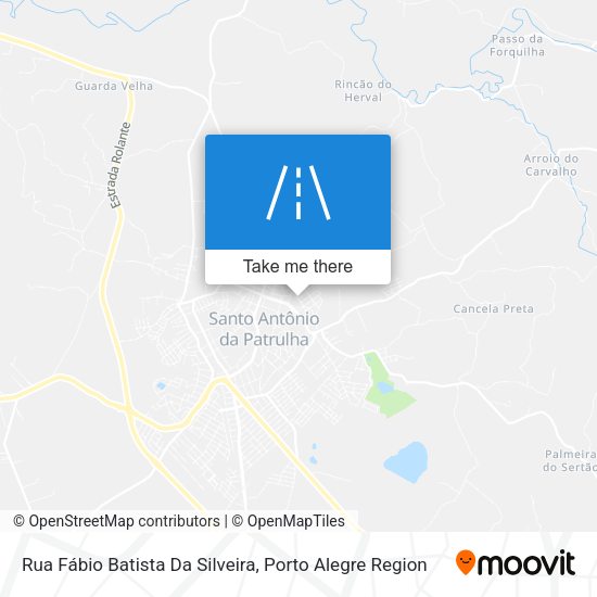 Rua Fábio Batista Da Silveira map