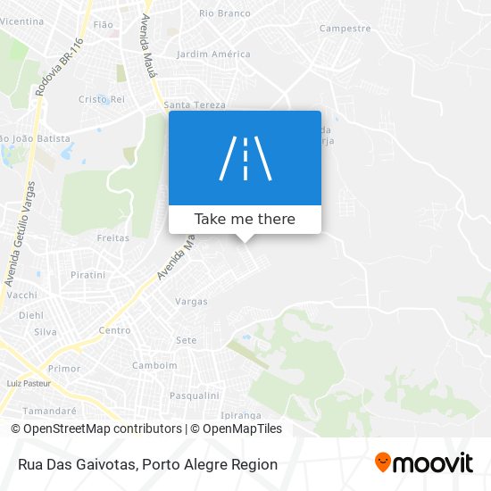 Rua Das Gaivotas map