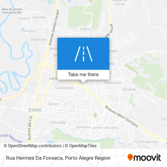 Rua Hermes Da Fonseca map
